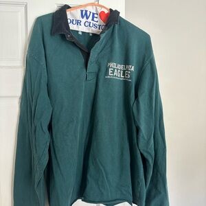 Philadelphia Eagles Green Men's Polo Shirt